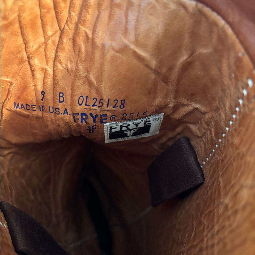 Vintage FRYE 1970’s Brown Leather Campus Boots. Excellent condition. W9. Style! - Picture 7 of 9